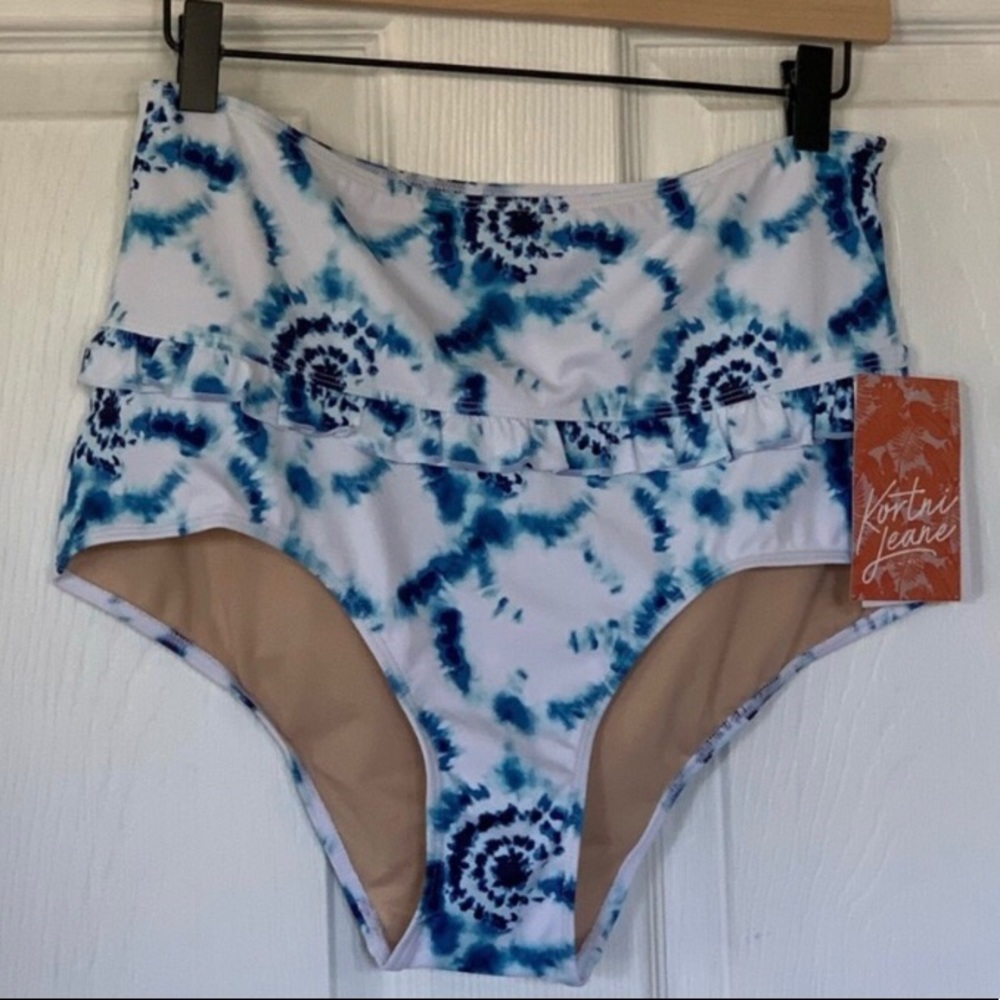 Kortni Jeanne shibori swim bottoms